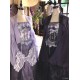 Everlasting Flower Night Rain Dripping From Vines 2.0 Kimono Jacket Blouse Corset Top and Skirt(Pre-Order/2 Colours/Full Payment Without Shipping)